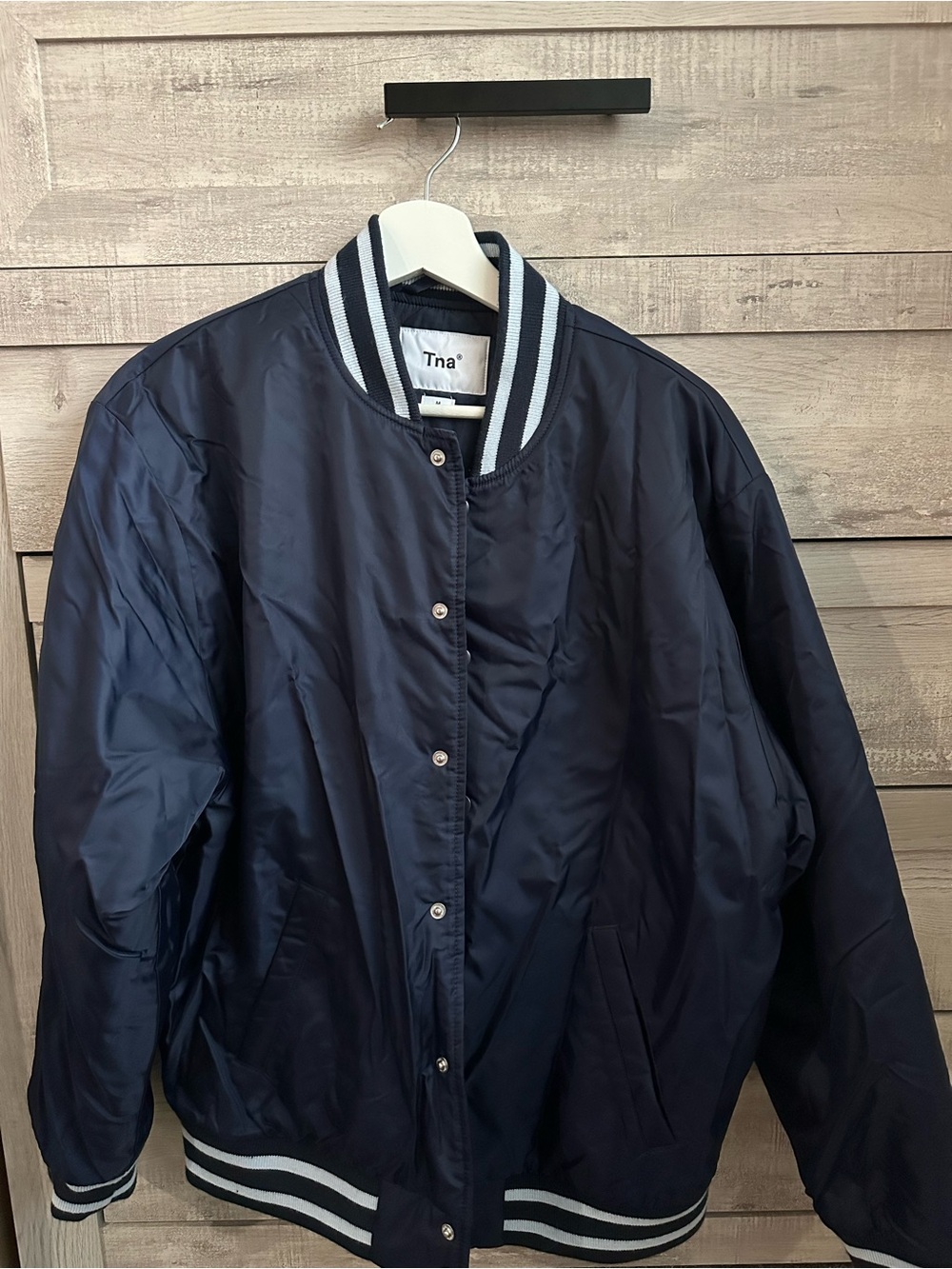 Tna Navy Bomber Jacket
